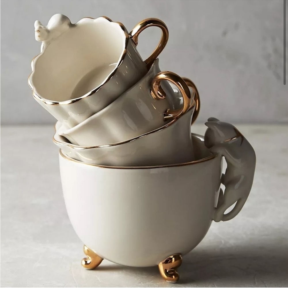 Anthropologie Time For Tea Measuring Cups